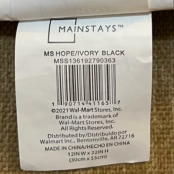 NWT Mainstays “hope” definition pillow COVER - Picture 5 of 5